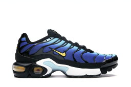 ナイキ マックス 青色 ブルー 黒色 ブラック スカイ エアマックスプラス 【 NIKE AIR MAX PLUS HYPER BLUE (GS) / BLACK CHAMOIS SKY BLUE 】 キッズ ベビー マタニティ スニーカー