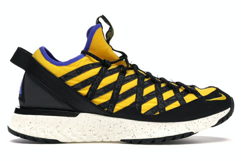 ナイキ NIKE リアクト BLACKゲームロイヤル 青 ブルーWHITE スニーカー 【 ACG REACT TERRA GOBE AMARILLO 】