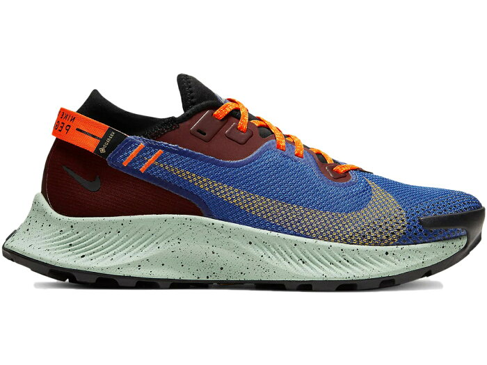 ナイキ NIKE ペガサス ゴアテックス 青色 ブルー レディース スニーカー 【 PEGASUS TRAIL 2 GORETEX MYSTIC DATES ASTRONOMY BLUE WOMENS BLACK LASER ORANGE 】