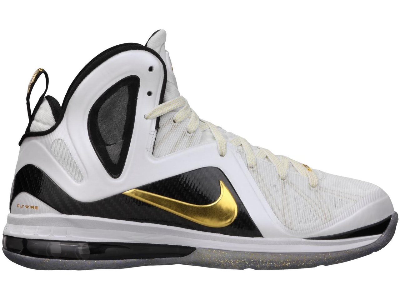 iCL u G[g F zCg S[h F ubN Xj[J[ Y y NIKE LEBRON 9 PS ELITE HOME / WHITE METALLIC GOLD BLACK z