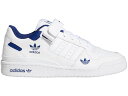 アディダス フォーラム 白色 ホワイト ビクトリー 青色 ブルー スニーカー メンズ 【 ADIDAS FORUM LOW WHITE VICTORY BLUE / CLOUD WHITE VICTORY BLUE CLOUD 】