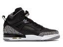 ナイキ ジョーダン 黒色 ブラック 灰色 シメント グレー 【 JORDAN SPIZIKE BLACK CEMENT (GS) / BLACK VARSITY RED-CEMENT GREY-WHITE-DARK GREY 】 キッズ ベビー マタニティ スニーカー