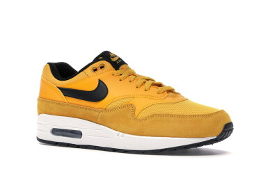 ナイキ NIKE エア マックス スニーカー 【 AIR MAX 1 UNIVERSITY GOLD WHITEBLACK 】 メンズ