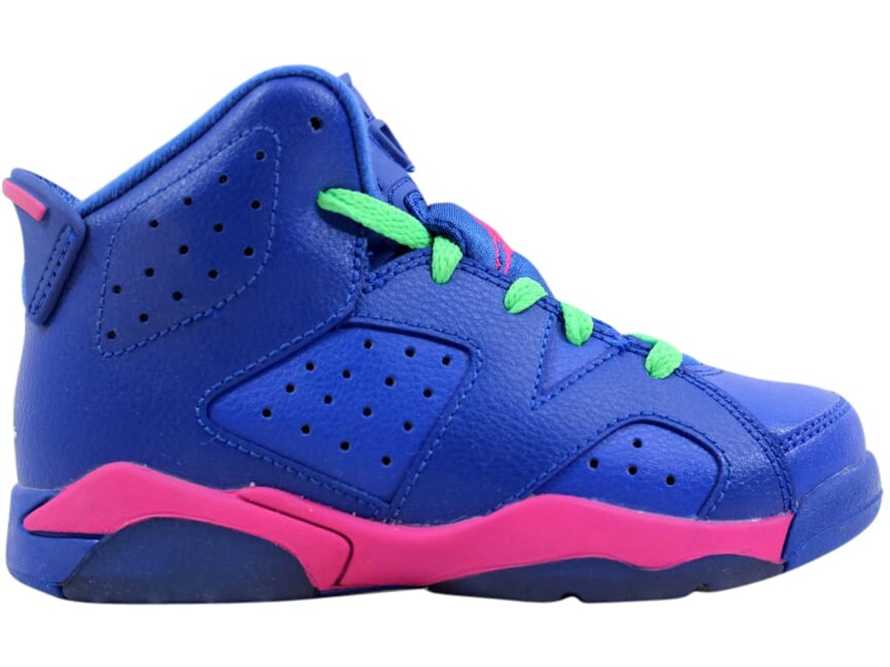 ナイキ ジョーダン ゲーム 白色 ホワイト ピンク ゲームロイヤル 青 ブルー 【 JORDAN 6 RETRO GP GAME ROYAL (PS) / GAME ROYAL WHITE VIVID PINK 】 キッズ ベビー マタニティ スニーカー