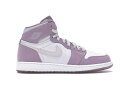 ナイキ ジョーダン ゴールド 【 JORDAN 1 RETRO HEIRESS PLUM FOG (GS) / LIGHT BONE METALLIC GOLD PLUM 】 キッズ ベビー マタニティ スニーカー