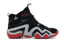 アディダス クレイジー 黒色 ブラック スニーカー メンズ 【 ADIDAS CRAZY 8 DAMIAN LILLARD / BLACK 1 BLACK 1 LIGHT SCARLET 】