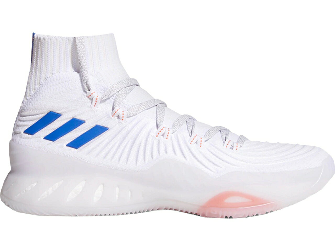 アディダス クレイジー 白色 ホワイト 橙 オレンジ スニーカー メンズ 【 ADIDAS CRAZY EXPLOSIVE 17 KRISTAPS PORZINGIS PE (HOME) / WHITE ROYAL ORANGE 】