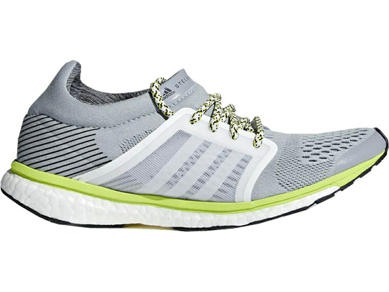 アディダス ADIDAS アディゼロ アディオス 灰色 グレー レディース スニーカー 【 ADIZERO ADIOS STELLA MCCARTNEY EGGSHELL GREY WOMENS CLOUD WHITE CORE BLACK 】