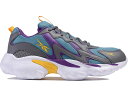 [{bN V[Y DF O[  p[v F CG[ Xj[J[ Y y REEBOK DMX 1000 SERIES COLD GREY MIST / COLD GREY MIST PURPLE YELLOW z