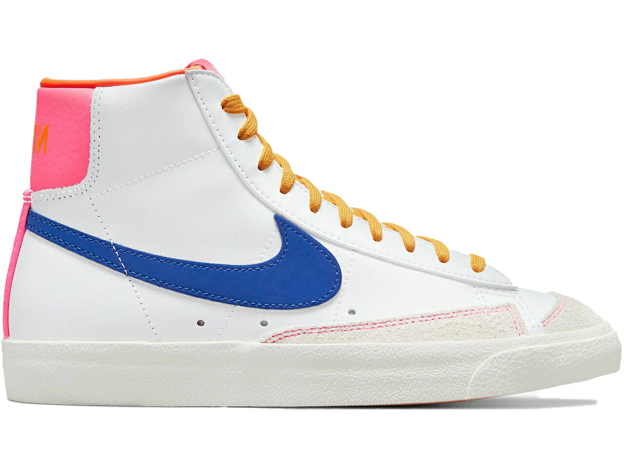 ナイキ NIKE ブレイザー ミッド レディース スニーカー 【 BLAZER MID 77 ACG WOMENS WHITE HYPER PINK CRIMSON RACER BLUE 】