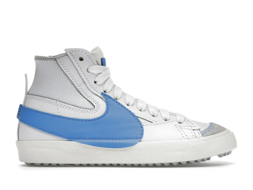 ナイキ NIKE ブレイザー ミッド ジャンボ 白色 ホワイト スニーカー 【 BLAZER MID 77 JUMBO WHITE UNIVERSITY BLUE 】