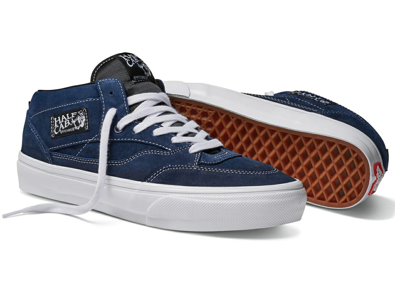 ヴァンズ バンズ ハーフ ドレス ブルース 白色 ホワイト ハーフキャブ スニーカー メンズ 【 VANS HALF CAB 92 DRESS BLUES / DRESS BLUES WHITE 】