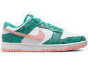 iCL _N F zCg _N[ Xj[J[ Y y NIKE DUNK LOW SNAKESKIN WASHED TEAL BLEACHED CORAL / WHITE WASHED TEAL BEACH CORAL z