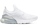 ナイキ NIKE マックス 白色 ホワイト 銀色 シルバー エアマックス ジュニア キッズ 【 SILVER 270 EXTREME WHITE METALLIC GS 】