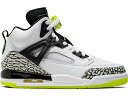 ナイキ ジョーダン JORDAN 白色 ホワイト 黒色 ブラック ジュニア キッズ 【 SPIZIKE WHITE VOLT BLACK GS VOLTBLACK 】