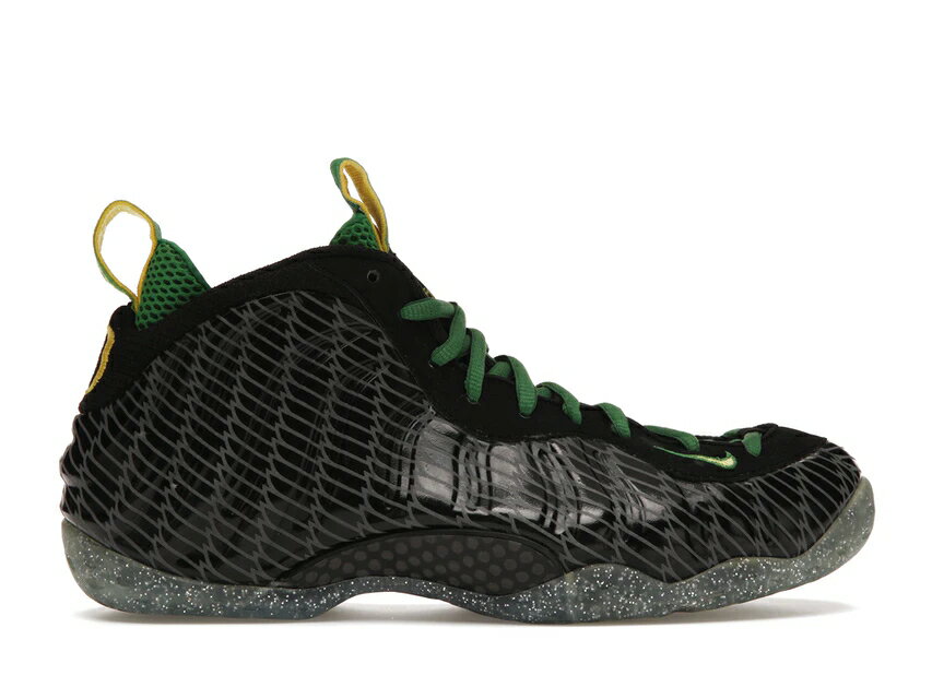 ナイキ NIKE フォームポジット オレゴン エアフォームポジットワン ダックス スニーカー 【 FOAMPOSITE BLACK YELLOW STRIKEAPPLE GREENSILVER 】