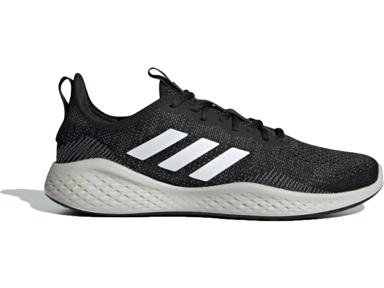 アディダス ADIDAS フローレス コア スニーカー 【 FLUID FLOW CORE BLACK CLOUD WHITE GREY SIX 】