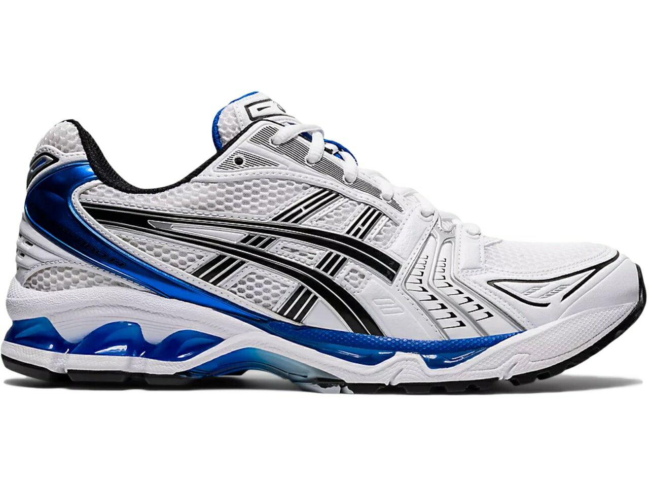 アシックス 白色 ホワイト 青色 ブルー スニーカー メンズ 【 ASICS GEL-KAYANO 14 WHITE TUNA BLUE / WHITE TUNA BLUE 】