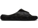 アシックス サンダル メンズ アシックス 黒色 ブラック スニーカー メンズ 【 ASICS ACTIBREEZE 3D SANDAL BLACK / BLACK BLACK 】