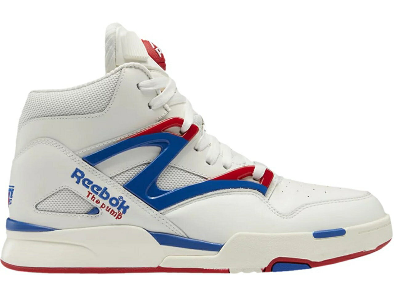 リーボック ポンプ ゾーン 青色 ブルー 赤 レッド スニーカー メンズ 【 REEBOK PUMP OMNI ZONE II CHALK VECTOR BLUE / CHALK VECTOR BLUE VECTOR RED 】