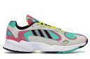 AfB_X A]i sN Xj[J[ Y y ADIDAS YUNG-1 ARIZONA ICED TEA LEMONADE / CHALK PINK TEAL z