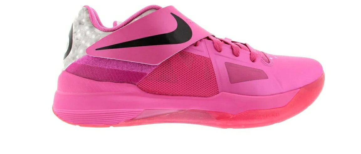 ナイキ NIKE スニーカー 【 KD 4 AUNT PEARL PINKFIRE II BLACKMETALLIC SILVER 】