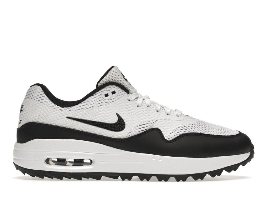 iCL }bNX St F zCg F ubN GA}bNX Xj[J[ Y y NIKE AIR MAX 1 GOLF WHITE BLACK / WHITE BLACK z