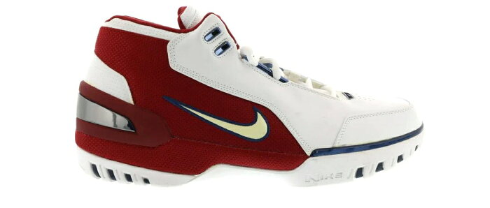 ナイキ NIKE ズーム スニーカー 【 AIR ZOOM GENERATION FIRST GAME WHITE MIDNIGHT NAVYVARSITY CRIMSON 】