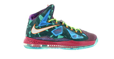 ナイキ NIKE レブロン スニーカー 【 LEBRON X WHAT THE MVP DARK ATOMIC TEAL REFLECTIVE SILVERTD PL BLUE 】