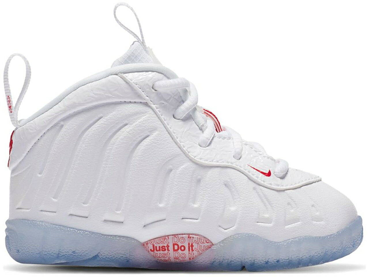 ナイキ NIKE フォームポジット バッグ エアフォームポジットワン 赤ちゃん 【 FOAMPOSITE TAKEOUT BAG BABY WHITE WHITEUNIVERSITY RED 】