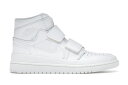 ナイキ ジョーダン ハイ ストラップ 白色 ホワイト クリーム スニーカー メンズ 【 JORDAN 1 RETRO HIGH DOUBLE STRAP SUMMIT WHITE / SUMMIT WHITE LIGHT CREAM SUMMIT 】