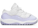 ナイキ ジョーダン ピュア 紫 バイオレット 白色 ホワイト 【 JORDAN 11 RETRO LOW PURE VIOLET (TD) / WHITE PURE VIOLET WHITE 】