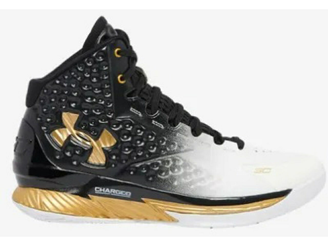 J[ F ubN S[h A_[A[}[ Xj[J[ Y y UNDER ARMOUR UNDER ARMOUR CURRY 1 MVP (2022) / BLACK GOLD z