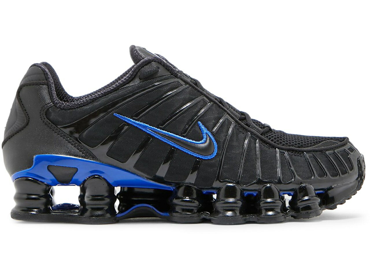 ナイキ ショックス 黒色 ブラック 青色 ブルー スニーカー メンズ 【 NIKE SHOX TL BLACK RACER BLUE / BLACK RACER BLUE 】