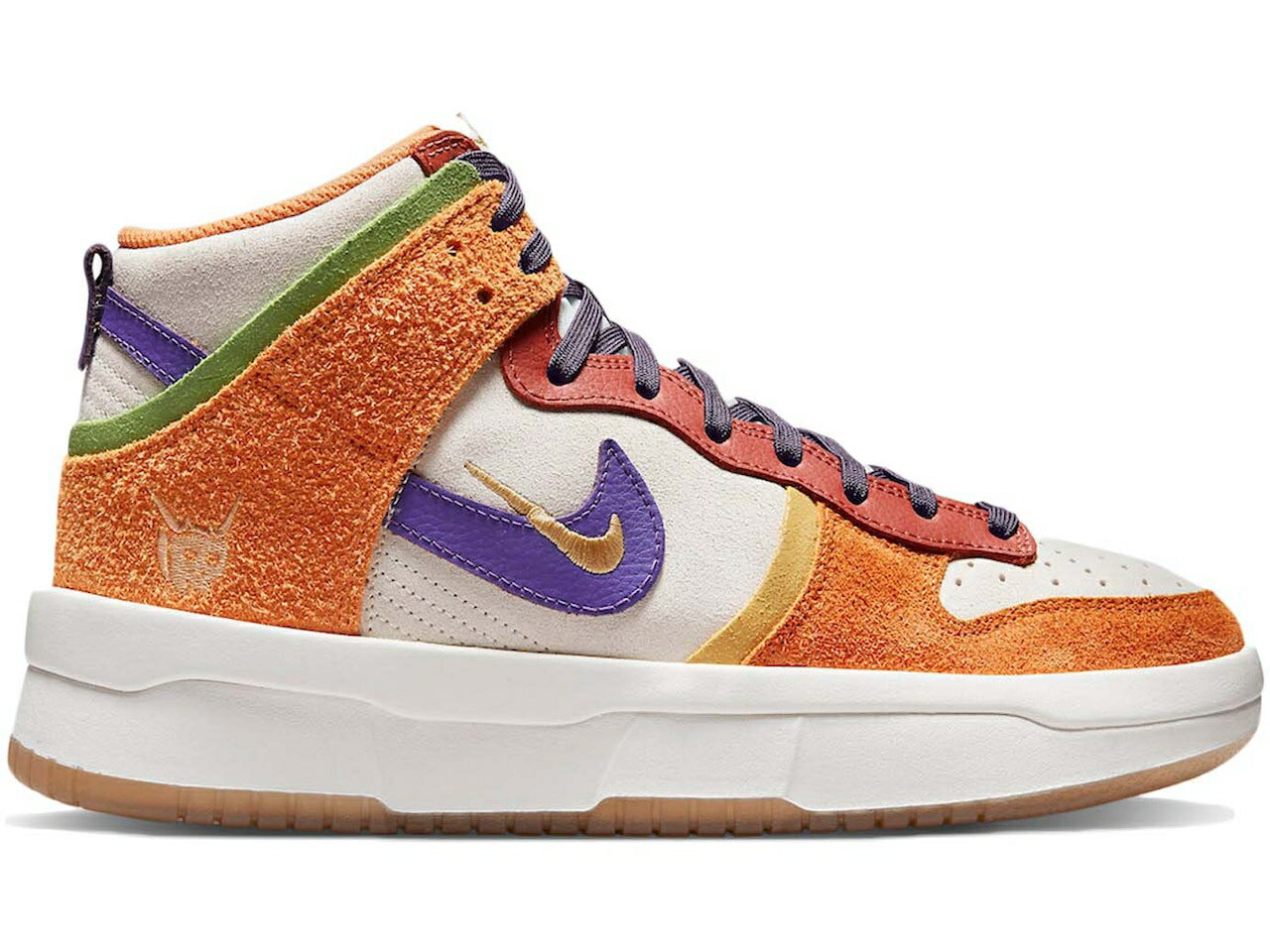 ナイキ NIKE ダンク ハイ ダンクハイ レディース スニーカー 【 UP SETSUBUN WOMENS SAIL HARVEST MOON HOT CURRY CANYON PURPLE 】