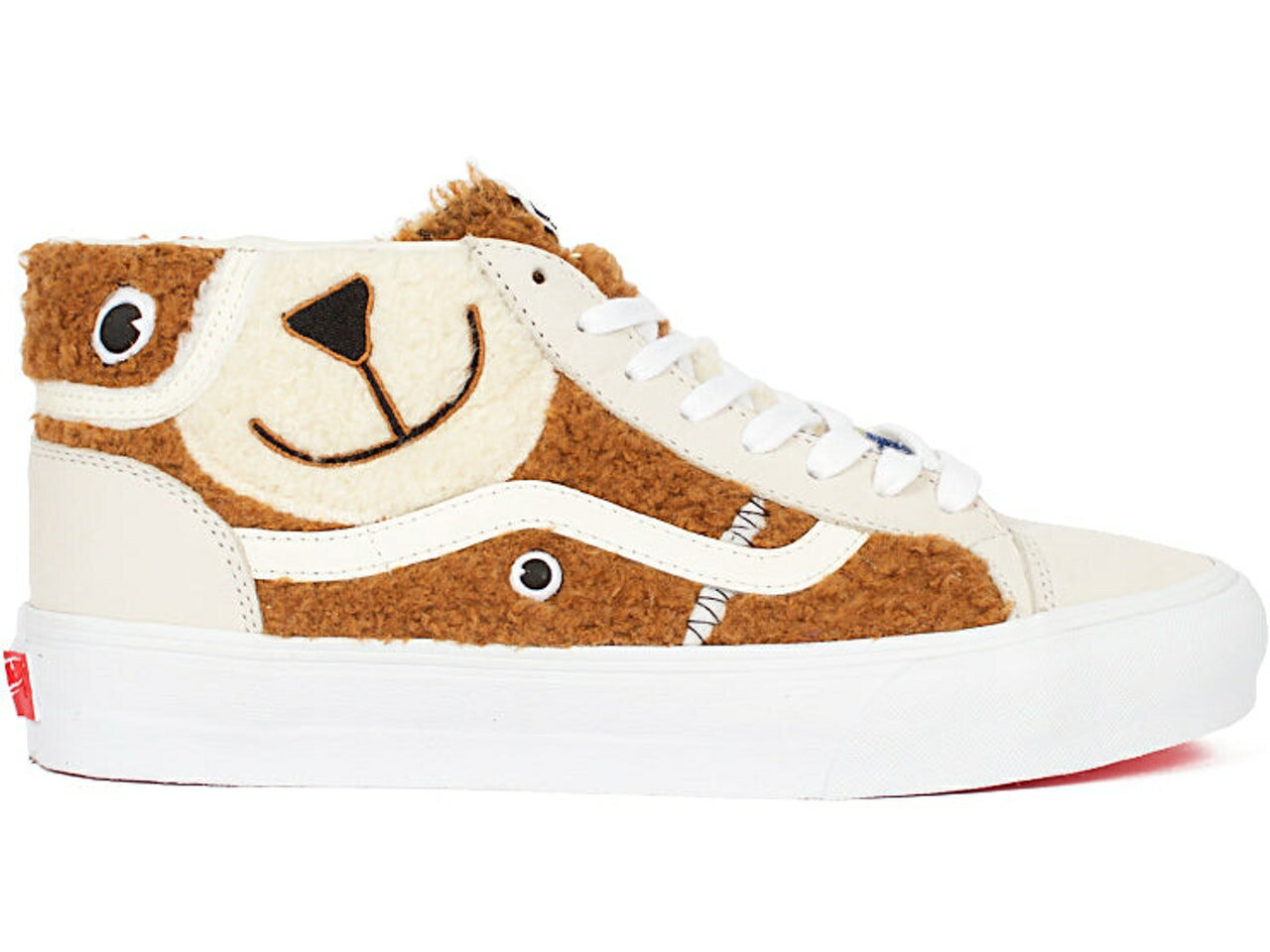  VANS Х ߥå ˡ  MID ZOO SKOOL UNSTUFFED ANIMAL BEAR MARSHMALLOW 