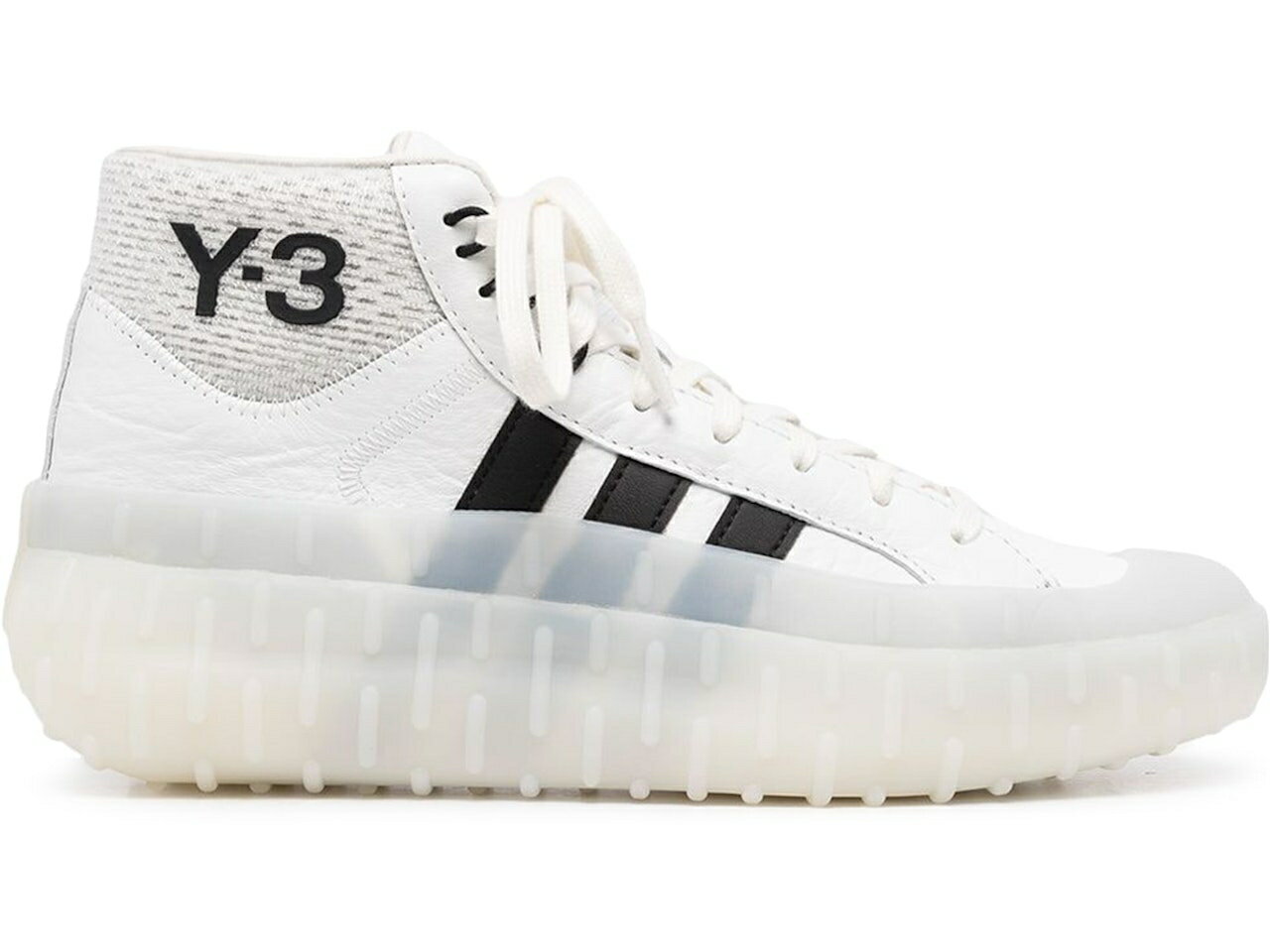 AfB_X nC RA F zCg F ubN GR.1P Xj[J[ Y y ADIDAS Y-3 HIGH CORE WHITE BLACK / CORE WHITE BLACK CORE WHITE z