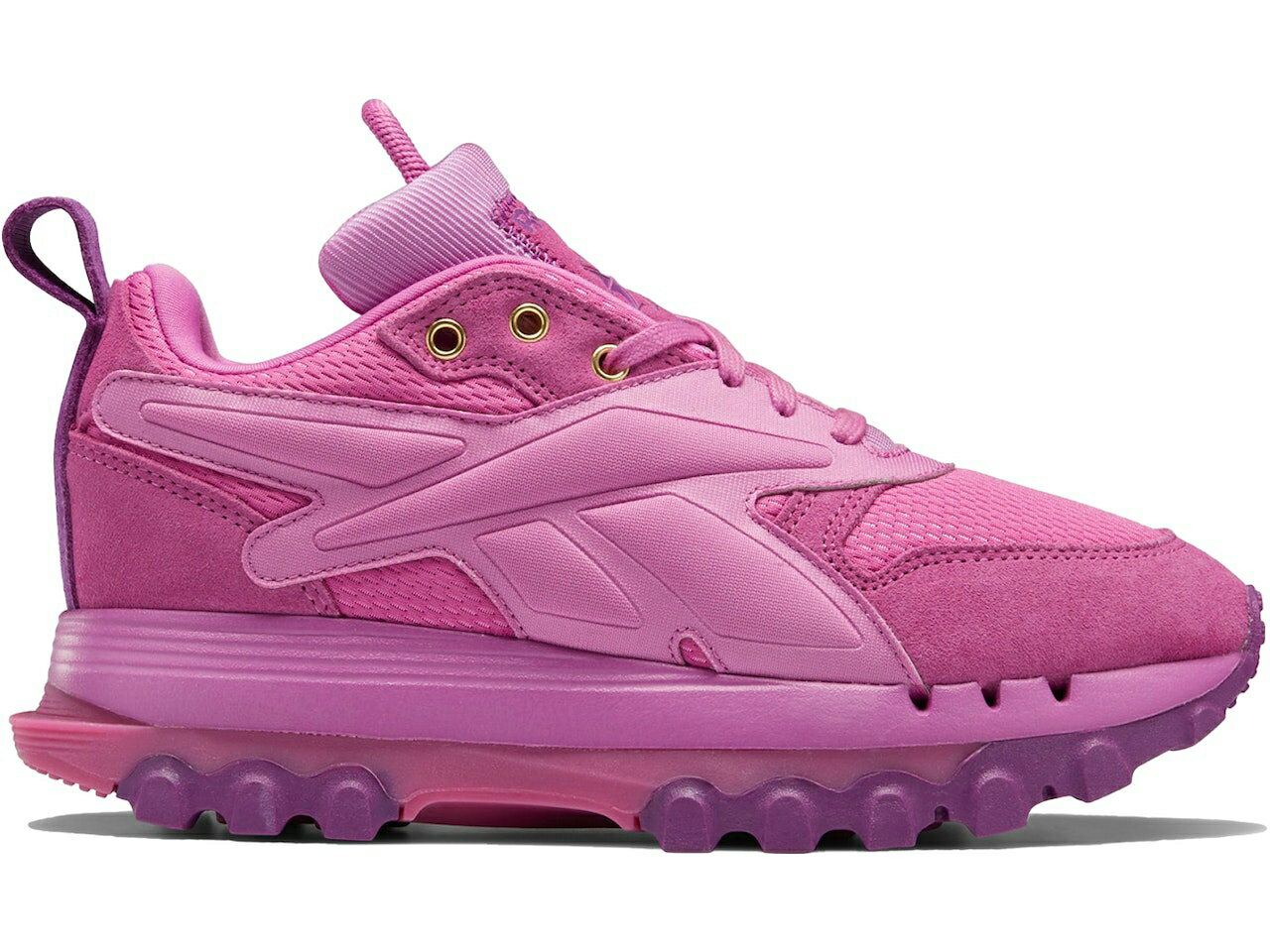 リーボック REEBOK クラシック レザー レディース スニーカー 【 CLASSIC LEATHER V2 CARDI B ULTRABERRY WOMENS AUBERGINE MATTE GOLD 】