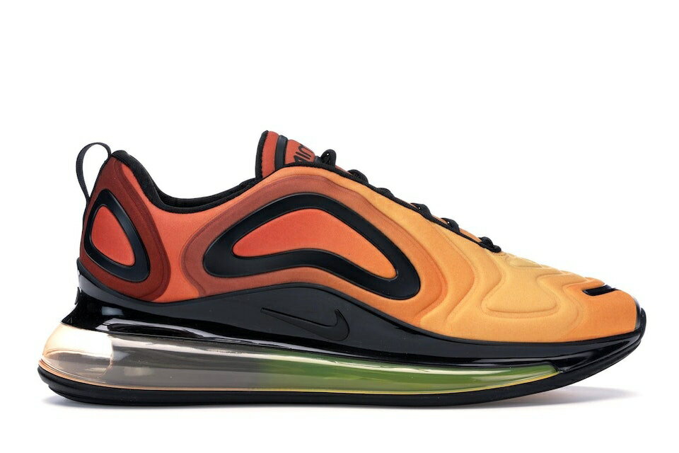 ナイキ マックス チーム 橙 オレンジ 黒色 ブラック レーザー エアマックス スニーカー メンズ 【 NIKE AIR MAX 720 SUNRISE / TEAM ORANGE BLACK LASER ORANGE 】