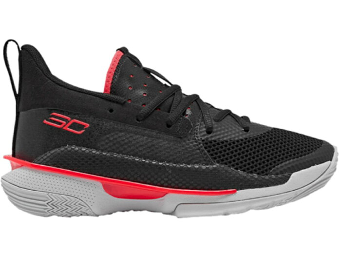 アンダーアーマー UNDER ARMOUR カリー 赤 レッド ジュニア キッズ 【 RED CURRY 7 BETA GS BLACK PITCH GRAYBETA 】