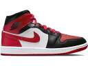 iCL W[_ ~bh F zCg  bh F ubN WOMEN'S Xj[J[ fB[X y JORDAN 1 MID ALTERNATE BRED TOE (WOMEN'S) / WHITE RED BLACK z