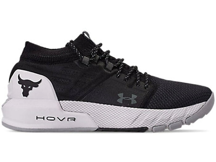 アンダーアーマー UNDER ARMOUR 黒色 ブラック 白色 ホワイト ジュニア キッズ 【 PROJECT ROCK 2 BLACK WHITE GS WHITEBLACK 】