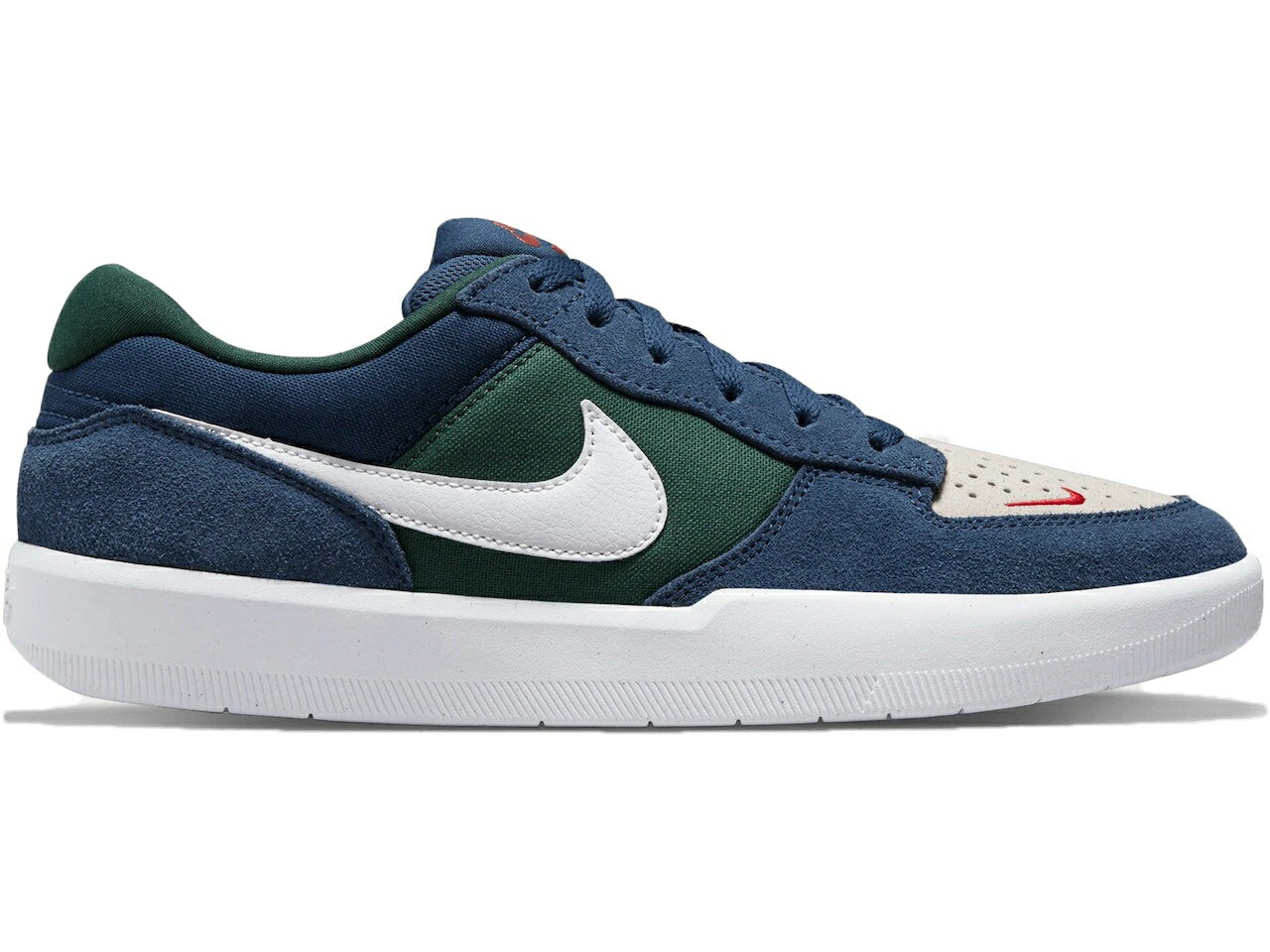 ナイキ NIKE エスビー 紺色 ネイビー スニーカー 【 SB FORCE 58 NAVY NOBLE GREEN WHITE 】