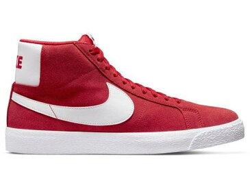 ナイキ NIKE エスビー ズーム ブレイザー ミッド スニーカー 【 SB ZOOM BLAZER MID UNIVERSITY RED WHITE 】