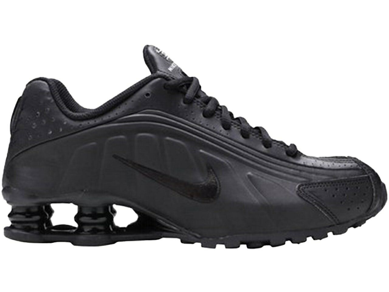 ナイキ NIKE ショックス 黒色 ブラック ジュニア キッズ 【 SHOX R4 TRIPLE BLACK GS BLACKBLACK 】