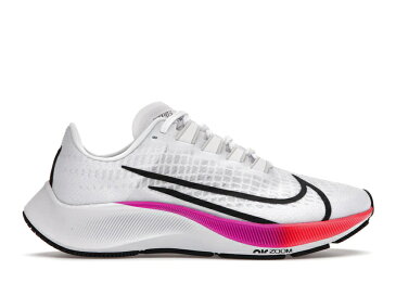 ナイキ NIKE ズーム ペガサス 白色 ホワイト ズームペガサス レディース スニーカー 【 AIR 37 WHITE MULTICOLOR WOMENS HYPER VIOLETSPRUCE AURAFLASH CRIMSON 】