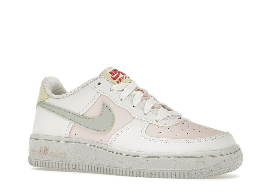 ナイキ NIKE エアフォース ジュニア キッズ 【 1 LOW NEXT NATURE EASTER GS SUMMIT WHITE ATMOSPHERE CITRON TINT SEAFOAM 】