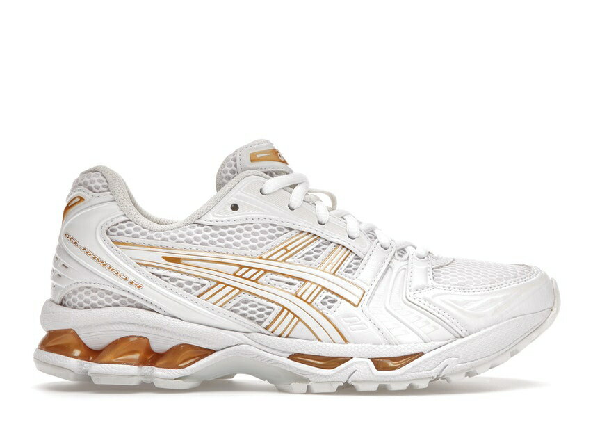 アシックス 白色 ホワイト ゴールド WOMEN'S スニーカー レディース 【 ASICS GEL-KAYANO 14 WHITE GOLD (WOMEN'S) / WHITE GOLD 】