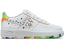 ナイキ 白色 ホワイト エアフォース メンズ 【 NIKE AIR FORCE 1 LOW KIDS DRAWING (GS) / WHITE MULTI 】 キッズ ベビー マタニティ スニーカー