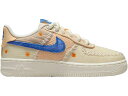 楽天スニケスナイキ ロサンゼルス 青色 ブルー エアフォース 【 NIKE AIR FORCE 1 LOW 40TH ANNIVERSARY EDITION LA FLEA （GS） / SAIL COCONUT MILK ROYAL BLUE 】 キッズ ベビー マタニティ スニーカー